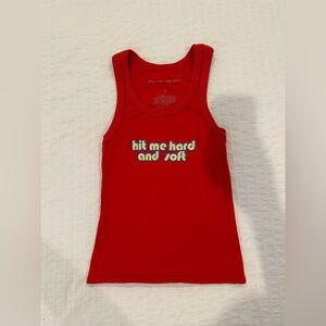 Billie Eilish Hit me Hard and Soft tank top